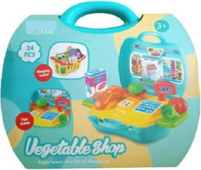 Pass Pass Kitchen Play Set For Kids Kitchen Briefcase