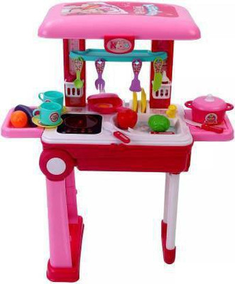 NK CREATION Portable Kitchen Toy Set