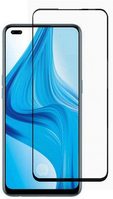 Bodoma Edge To Edge Tempered Glass for Oppo F17 Pro(Pack of 1)