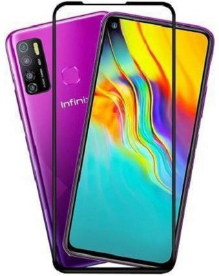 HOBBYTRONICS Edge To Edge Tempered Glass for INFINIX HOT 9 /HOT 9 PRO(Pack of 1)