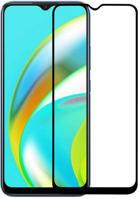 INFINITYWORLD Edge To Edge Tempered Glass for Realme Narzo 20A(Pack of 1)