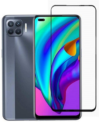 Bodoma Edge To Edge Tempered Glass for Oppo F17 Pro(Pack of 1)