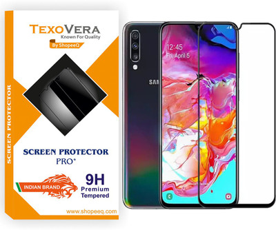 TEXOVERA Edge To Edge Tempered Glass for Samsung Galaxy A70, Samsung Galaxy A70s(Pack of 1)