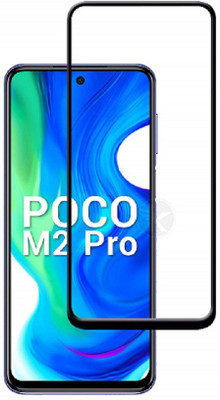 XRENGTH Edge To Edge Tempered Glass for Poco M2 Pro(Pack of 1)