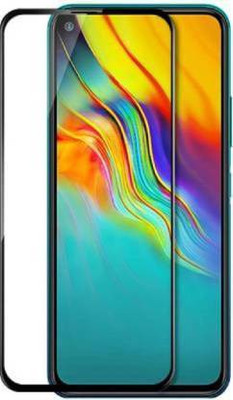 Krkis Edge To Edge Tempered Glass for Infinix Hot 9 Pro(Pack of 1)