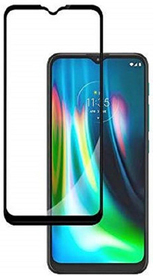 XRENGTH Edge To Edge Tempered Glass for Motorola G9, Motorola Moto E7 Plus, Motorola Moto G8 Power Lite(Pack of 1)