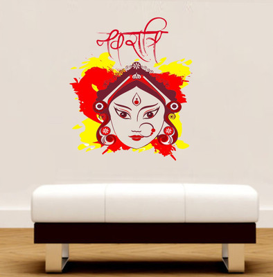 STICKER STUDIO 51 cm Navratri Reusable Sticker(Pack of 1)