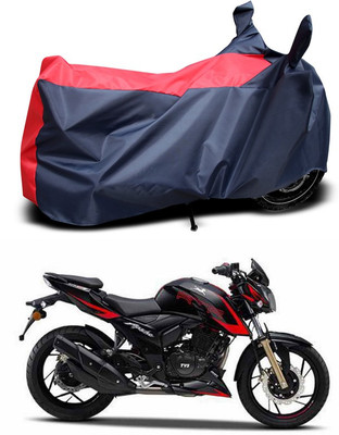 ANTHUB Waterproof Two Wheeler Cover for TVS(Red, Blue)