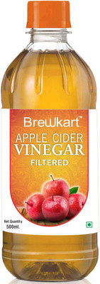 Brewkart Apple Cider Vinegar -Unflavored & Filtered Vinegar(500 ml)