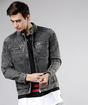 HIGHLANDER Full Sleeve Washed Men Jacket