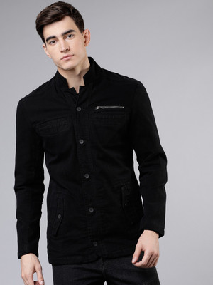 HIGHLANDER Full Sleeve Self Design Men Jacket
