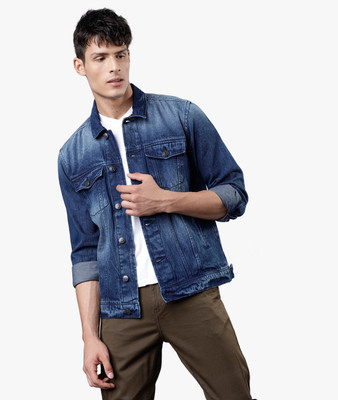 HIGHLANDER Full Sleeve Washed Men Jacket