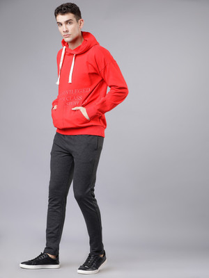 HIGHLANDER Solid Men Grey Track Pants