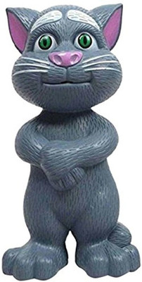 Dark to Bright Intelligent Touching Tom Cat with Wonderful Voice, Multicolor(Grey)