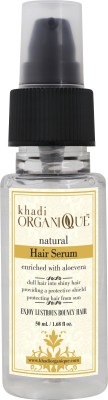 khadi ORGANIQUE Herbal Natural Hair Serum Enriched With Aloevera(50 ml)