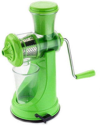 FROSTAA Plastic Manual Regular Fruit Juicer Made of ABS Plastic Hand Juicer(Green)