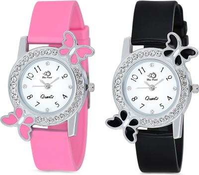Blue Pearl Analog Watch  - For Girls