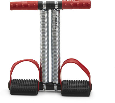 Adrenex by Flipkart DOUBLE STEEL SPRING TUMMY TRIMMER RED COLOR Ab Exerciser(Red)