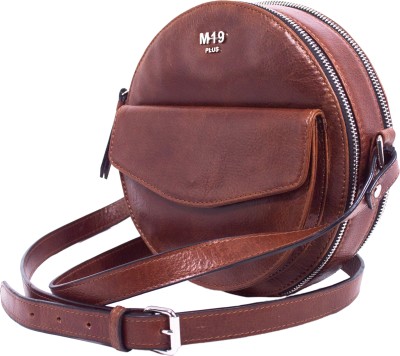 M19 PLUS LBM212 Sling Bag(Brown, 8 L)