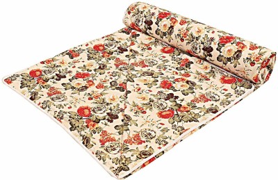 J SHREE Floral Double AC Blanket for  AC Room(Microfiber, Multicolor)