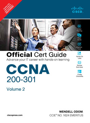 CCNA 200-301 Official Cert Guide, Volume 2(Paperback, Wendell Odom)