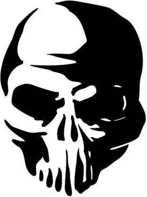 KICKWIX Sticker & Decal for Car & Bike(Black)