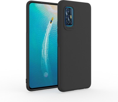 mCase Back Cover for Xiaomi Redmi 9 Power(Black, Grip Case, Silicon, Pack of: 1)