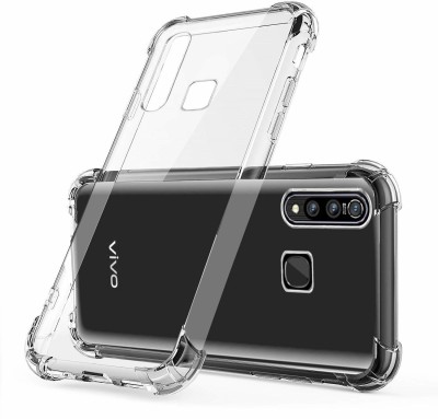 OffersOnly Bumper Case for Vivo Z5X, Vivo Z1 Pro Air Shock(Transparent, Shock Proof, Silicon, Pack of: 1)