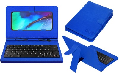 ACM Keyboard Case for Motorola Moto G Pro(Blue, Cases with Holder, Pack of: 1)