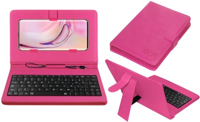 ACM Keyboard Case for Mi 10 Pro 5G(Pink, Cases with Holder, Pack of: 1)