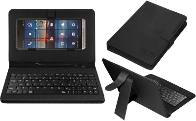 ACM Keyboard Case for HTC Desire 728(Black, Cases with Holder, Pack of: 1)