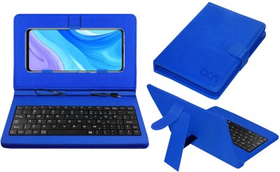 ACM Keyboard Case for Huawei P Smart Pro(Blue, Cases with Holder, Pack of: 1)