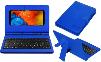 ACM Keyboard Case for Lg Q Stylus(Blue, Cases with Holder, Pack of: 1)