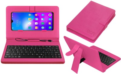 ACM Keyboard Case for Leoie 6.3-Inch P30 Pro(Pink, Cases with Holder, Pack of: 1)