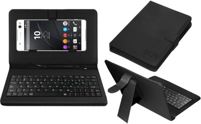 ACM Keyboard Case for Sony Xperia C5 Ultra(Black, Cases with Holder, Pack of: 1)