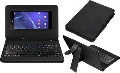 ACM Keyboard Case for Sony Xperia T2 Ultra(Black, Cases with Holder, Pack of: 1)