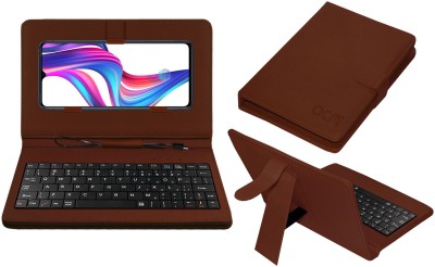 ACM Keyboard Case for Realme X2 Pro(Brown, Cases with Holder, Pack of: 1)