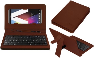 ACM Keyboard Case for Lg V20 H918(Brown, Cases with Holder, Pack of: 1)