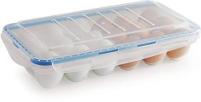 Right Traders Plastic Egg Container  - 1.2 dozen(Multicolor)