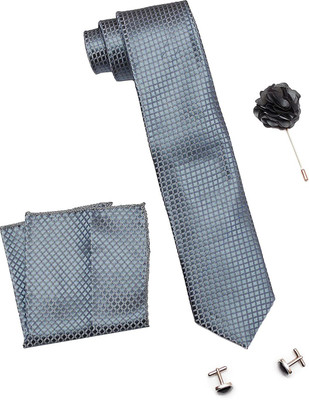 AXLON Satin Tie & Cufflink(Multicolor)