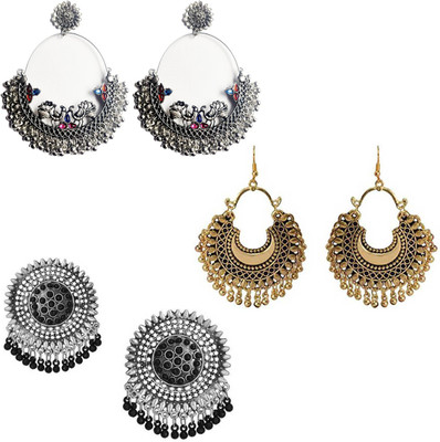 84% OFF on 3SIX5 Fashion Earrings Alloy Earring Set on Flipkart