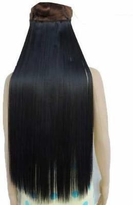 SAMYAK Straight Clip in Hair Extension