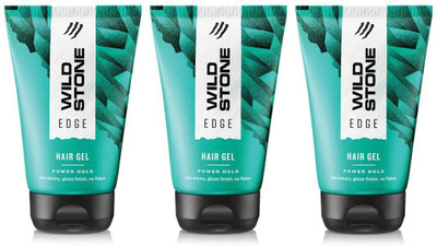 Wild Stone Edge Hair Gel Combo Pack of 3 (50 ml each) Hair Gel  (150 ml)