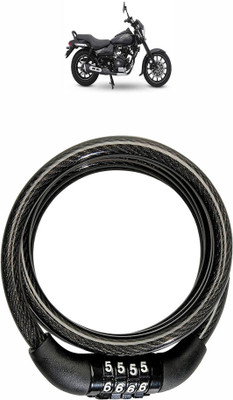 Vagary Steel Combination Lock For Helmet