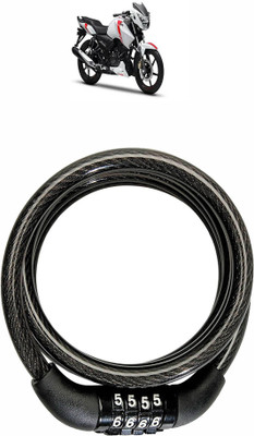 Vagary Steel Combination Lock For Helmet