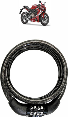Vagary Steel Combination Lock For Helmet