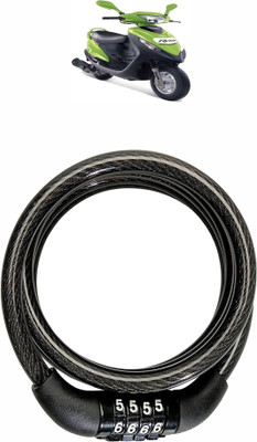 Vagary Steel Combination Lock For Helmet
