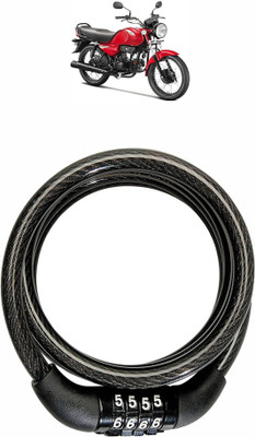 Vagary Steel Combination Lock For Helmet