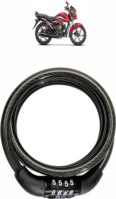 Vagary Steel Combination Lock For Helmet