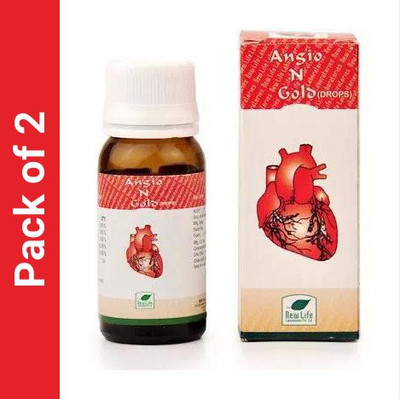 New Life Laboratories Angio - N -Gold Drops(2 x 30)